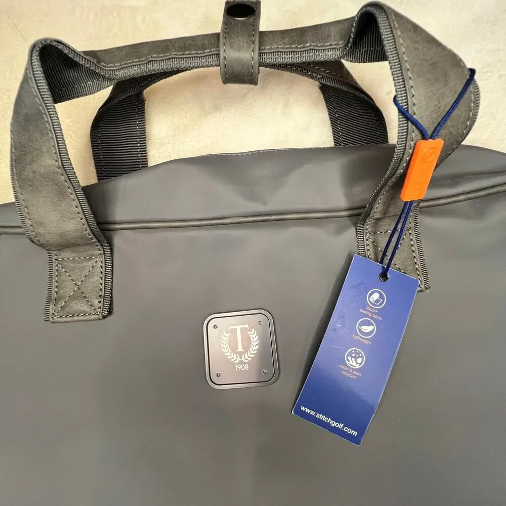 STITCH Golf Ultimate Garment Duffle Bag Convertible Sleek Gray Business Trip NWT